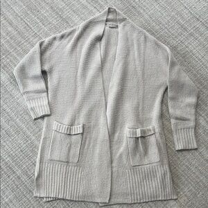 Barefoot Dreams long cardigan, size L